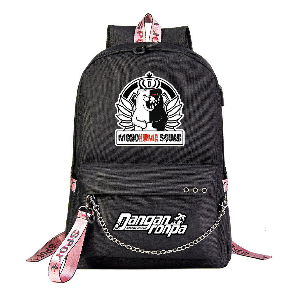 Usb Youth Student Backpack For Men And Women's Leisure Travel Backpack