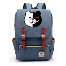 Printed Teenage Student Backpack For Men And Women With Casual Belt Buckle Classic Backpack