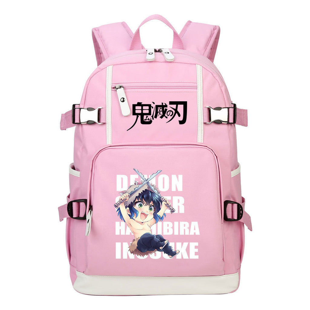 Anime Youth Student School Bag Men's And Women's Backpack Leisure Travel Backpack