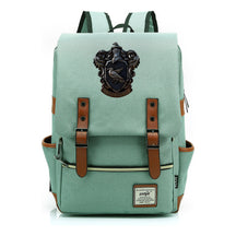 School Of Witchcraft And Wizardry Printed Youth Student School Bag Casual Belt Buckle Classic Backpack