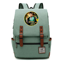 School Of Witchcraft And Wizardry Printed Youth School Bag Casual Belt Buckle Classic Backpack