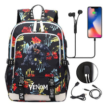 Youth Student Backpack Usb Men's And Women's Leisure Backpack