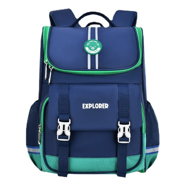 Student Backpack, Lightweight, Load Reducing, Spine Protecting, Large Capacity Backpack, Men's And Women's Backpack