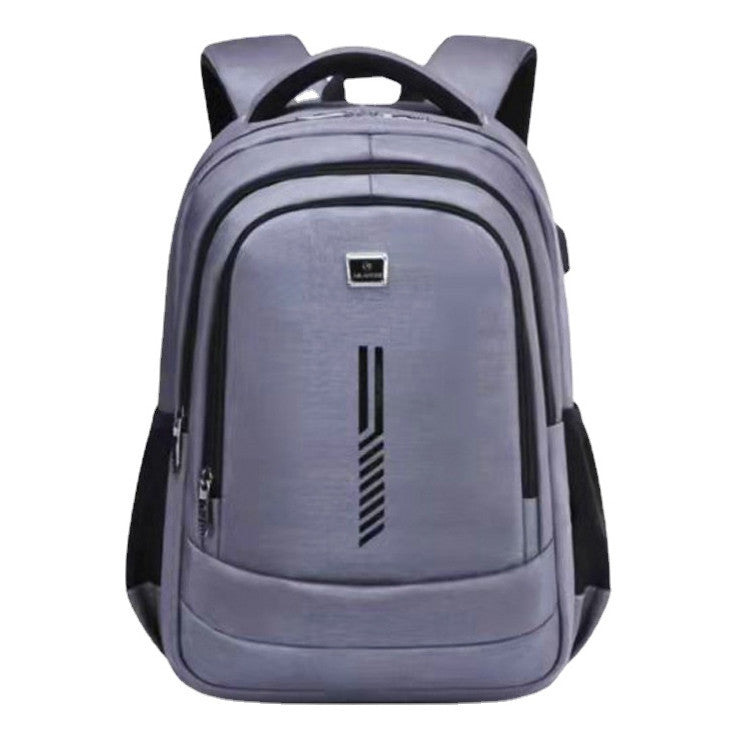 Usb Shoulder Bag, Business And Leisure Bag, Large Capacity Computer Bag, Travel Backpack, Load Reducing Student Backpack