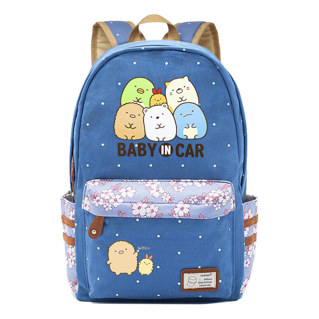 Game Corner Biology Youth Student School Bag Men's And Women's Leisure Backpack