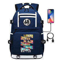 Manga Dragon Ball Usb Youth Student Backpack For Men And Women, Backpack For Leisure Travel