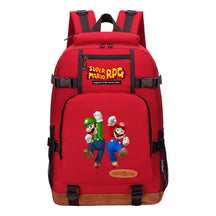 Super Mario Printed Youth Backpack For Leisure Travel Backpack
