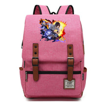 Naruto Printed Student Backpack For Men And Women, Casual Belt Buckle, Classic Backpack