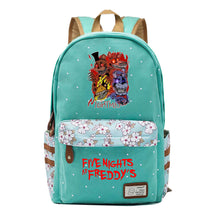 Toy Bear Game Fashion Printed Teenage Girls Student School Bag Men's And Women's Casual Canvas Backpack