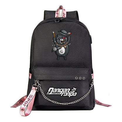 Usb Youth Student Backpack For Men And Women's Leisure Travel Backpack