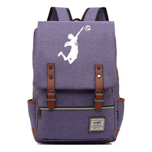 Volleyball Youth Printed Student School Bag Casual Belt Buckle Classic Backpack