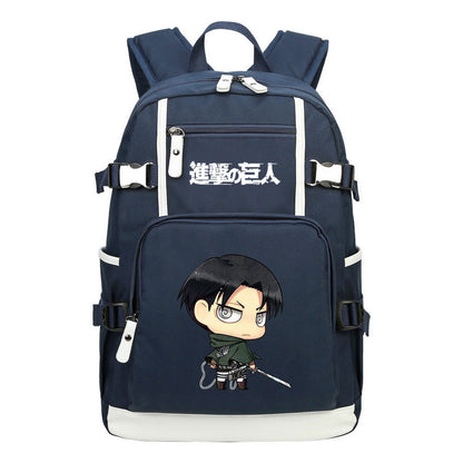 Giant Soldier Captain Alan Of Anime Attack Student Backpacks, Men's And Women's Backpacks, Leisure Travel Backpacks, Backpacks