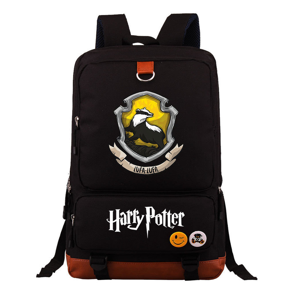 School Of Witchcraft And Wizardry Youth Student Backpack, Large Capacity Travel Bag, Men's And Women's Backpack