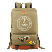 Strange Town Youth Student School Bag Large Capacity Travel Bag Men's And Women's Backpack