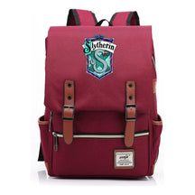 School Of Witchcraft And Wizardry Printed Youth Student School Bag Casual Belt Buckle Classic Backpack