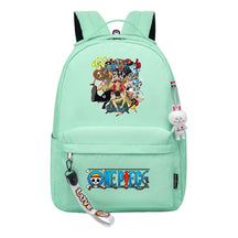 Cartoon Cartoon One Piece Luffy Schoolbag Leisure Bag Girls Backpack