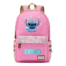 Interstellar Baby Stitch Printed Youth Student Backpack Casual Backpack
