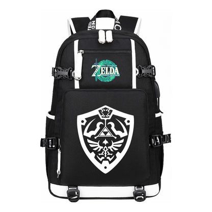 Printed Teenage Student Backpack For Men And Women's Leisure Travel Backpack