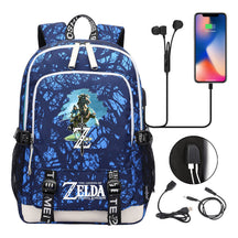 Usb Youth Student Backpack For Men And Women's Leisure Sports Backpack