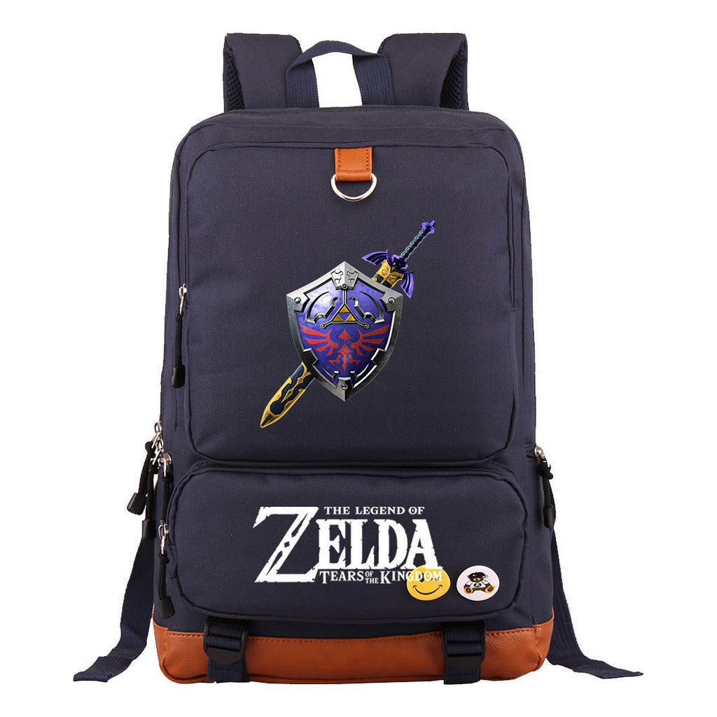 Printed Teen School Bag Travel Bag Backpacks
