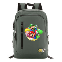 Game Super Mario Print Youth Student School Bag Leisure Travel Backpack