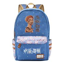 Cartoon Teenage Girl Student Backpack For Men And Women Casual Canvas Backpack