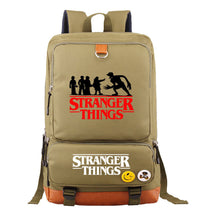 Strange Story Printed Youth Student School Bag Large Capacity Travel Bag Men's And Women's Backpack