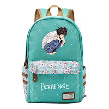Death Note Night God Moon Youth Girl Student School Bag Leisure Backpack