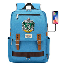 Usb Magnetic Buckle Student Backpack For Men And Women, Youth Leisure Backpack