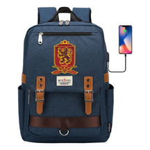 Usb Magnetic Buckle Student Backpack For Men And Women, Youth Leisure Backpack