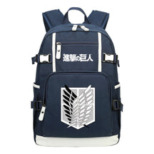 Giant Wings Of Cartoon And Anime Attack Youth Student Backpack, Leisure Travel Backpack