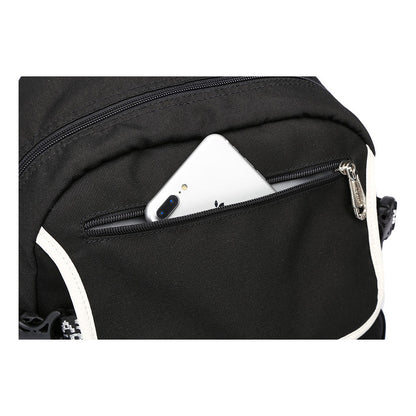 Anime Cartoon Usb Youth Student Backpack For Men And Women Leisure Backpack