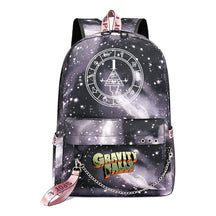 Cartoon Strange Town Youth Student School Bag Men's And Women's Leisure Travel Backpack
