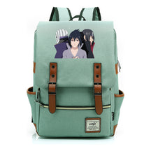 Naruto Printed Teenage Student Backpack, Casual Belt Buckle, Classic Backpack