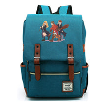 School Of Witchcraft And Wizardry Printed Youth Student School Bag Casual Belt Buckle Classic Backpack