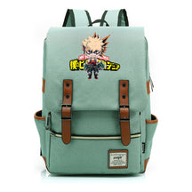 Anime My Heroes Academy Printed Youth Student Backpack Men's And Women's Leisure Belt Buckle Classic Backpack 38*27*12.5cm
