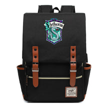 School Of Witchcraft And Wizardry Student Backpack Usb Men's And Women's Leisure Belt Buckle Backpack
