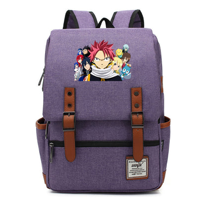 Printed Schoolbags For Men And Women Leisure Belt Buckle Classic Backpack