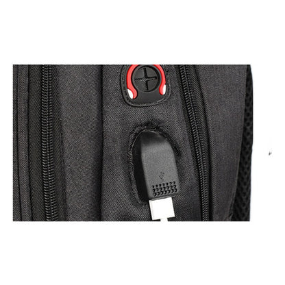 Usb Backpack Fashion 15.6-inch Computer Travel Bag Student Backpack