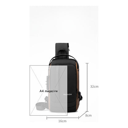 Crossbody Bag, Multifunctional Business Shoulder Bag, Casual Small Shoulder Bag, Small Backpack