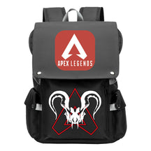 Apex Hero Print Usb Charging Cap Headpiece Student Backpack Leisure Backpack