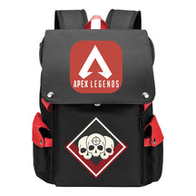 Apex Hero Print Usb Charging Cap Headpiece Student Backpack Leisure Backpack