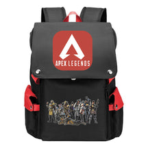 Apex Hero Print Usb Charging Cap Headpiece Student Backpack Leisure Backpack