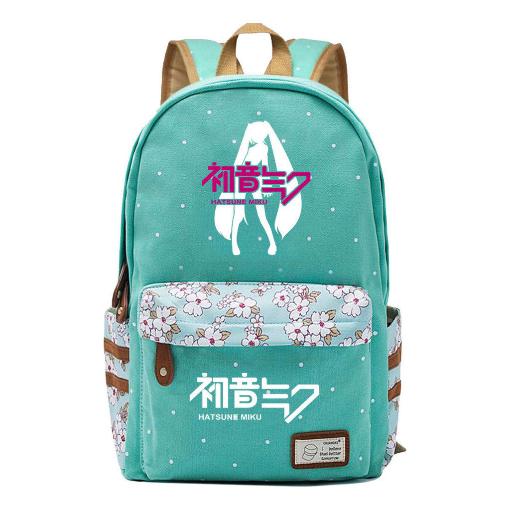 Virtual Music Printed Student Backpack Leisure Backpack
