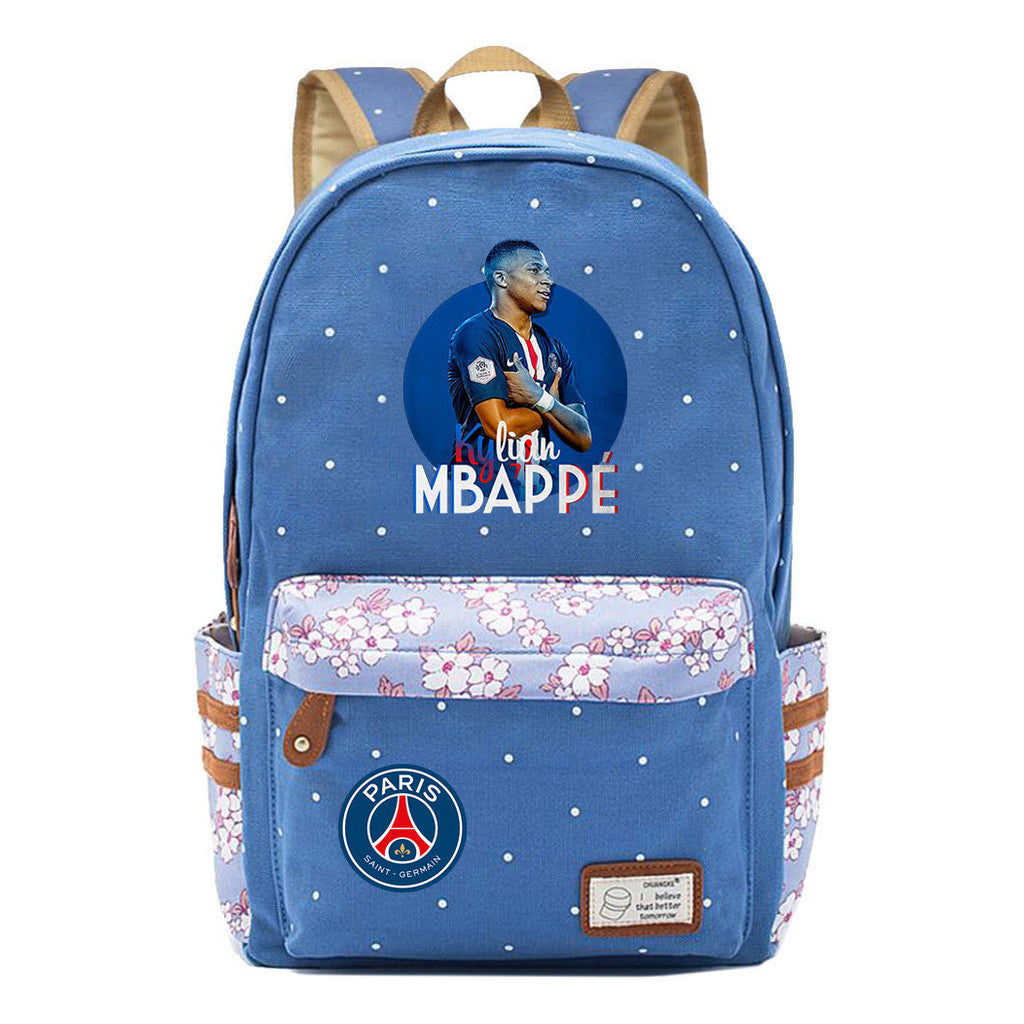 Printed Teenage Student Backpack, Fashionable Men's And Women's Casual Backpack