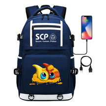 Printed Usb Youth Backpack For Men And Women's Leisure Travel Backpack