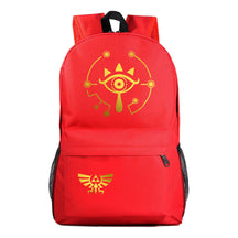 Golden Printed Youth Student Backpack Men And Women's Leisure Backpack
