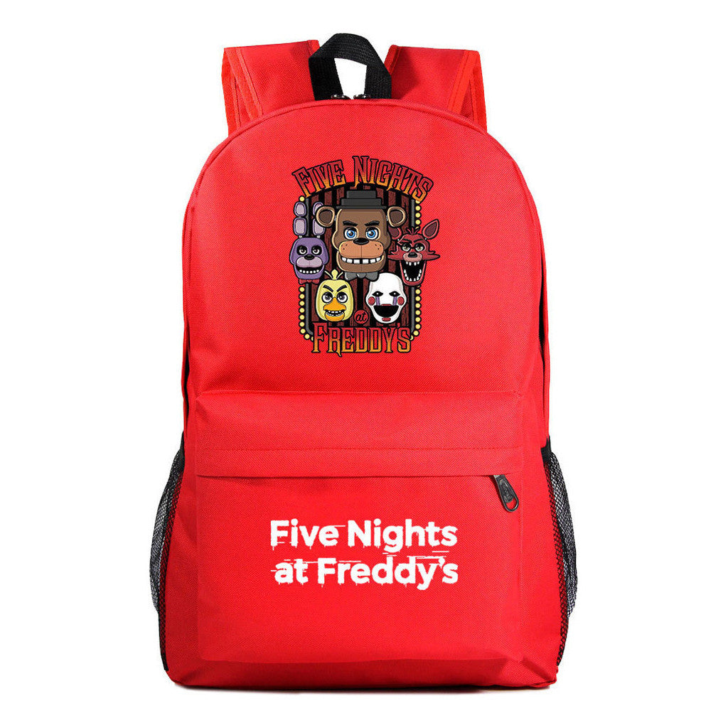 Fashionable Teddy Bear Game, Fashionable Starry Sky Student Backpack, Casual Backpack