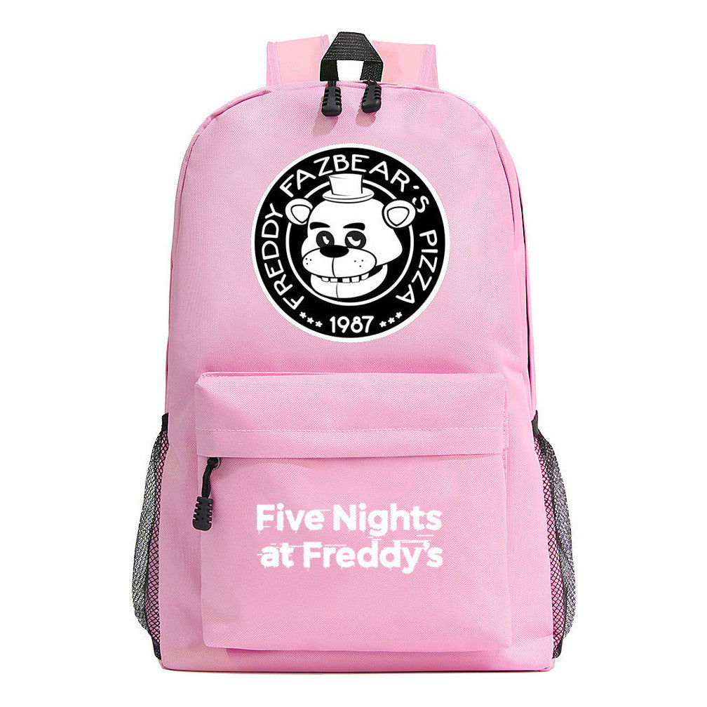 Fashion Toy Bear Game Fashion Starry Sky Youth Student Backpack Men's And Women's Leisure Backpack