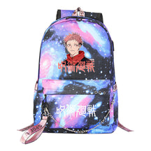 Cartoon Usb Youth Student Backpack For Men And Women's Leisure Travel Backpack
